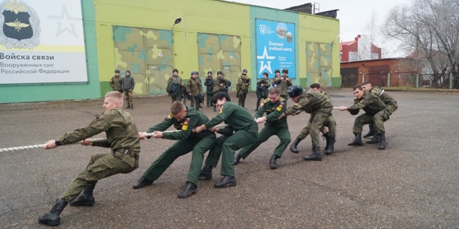 Военно-спортивные соревнования, посвященные 95-летию военного образования в ТГУ